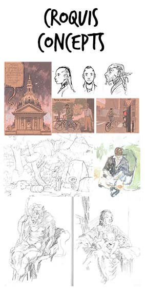 banniéres croquis web